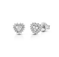 Orecchini Lelune Donna LELUNE DIAMONDS in Oro bianco Diamante 0.25 Ct LDEADM025 - LDEADM025